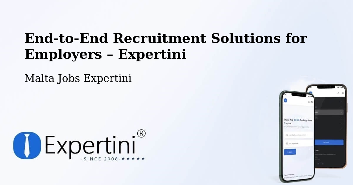 Recruitment Solutions for Employers – Żabbar - Żabbar, Malta Jobs Expertini