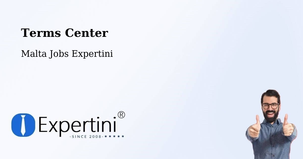 Terms of Service – Żabbar - Malta Jobs Expertini